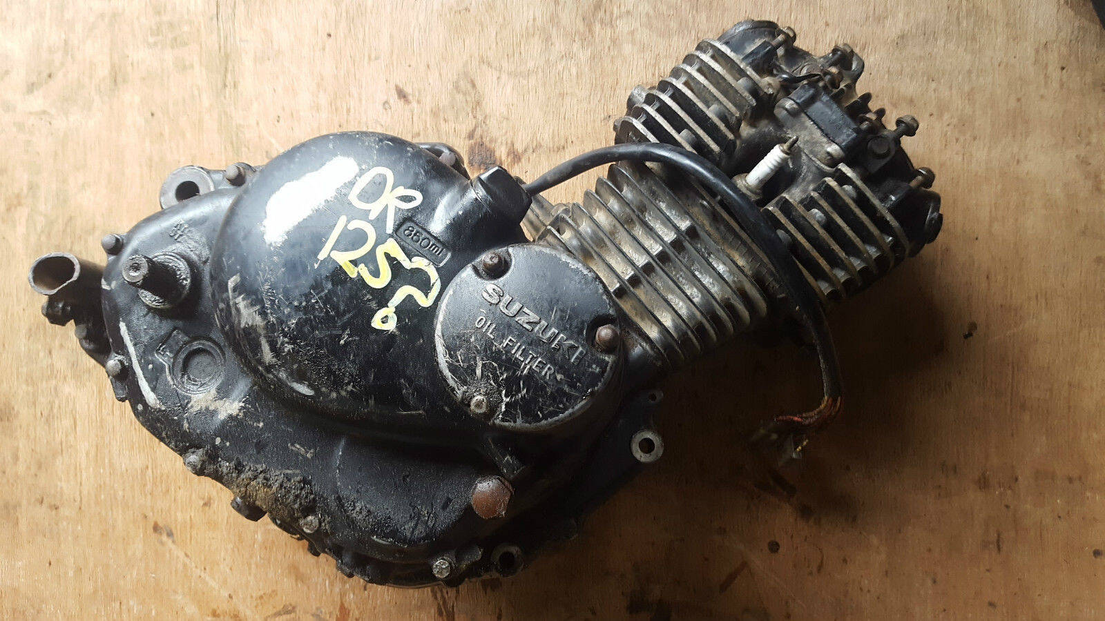 Suzuki DR125 Motor Engine DR 125 For Parts Spares Or Rebuild EBay