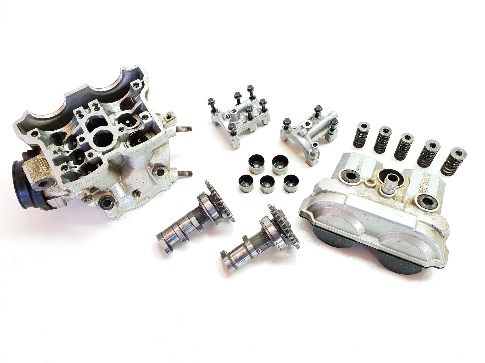 Cylinder Head Assembly Cams Valves Yamaha YZ250F YZ YZF 250 2008 08 eBay