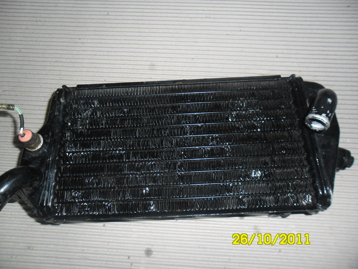 Kawasaki KLX650 KLX 650 Radiator Water Cooler LHS