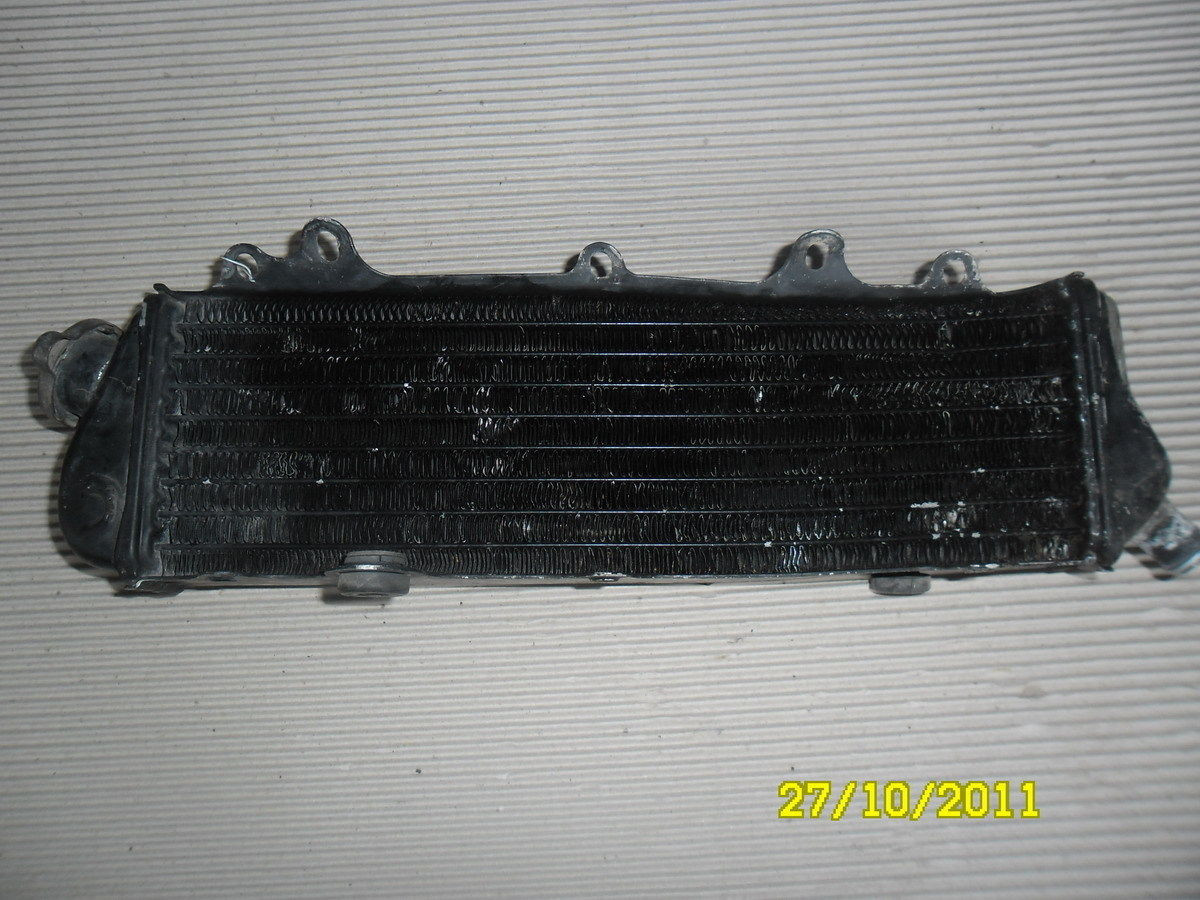 Kawasaki KX125 KX 125 1989 89 Radiator Water Cooler Parts Bits Fair