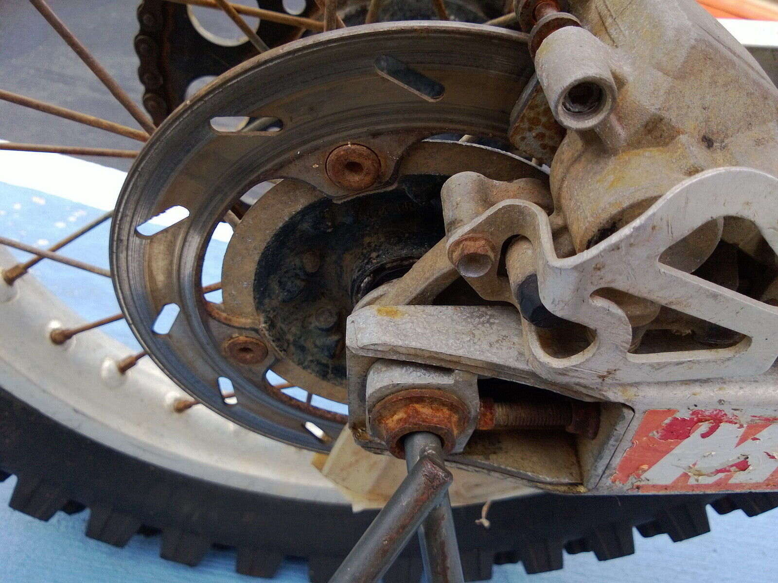 Rear Brake Disc to suit Honda CR125 CR 125 1991 91