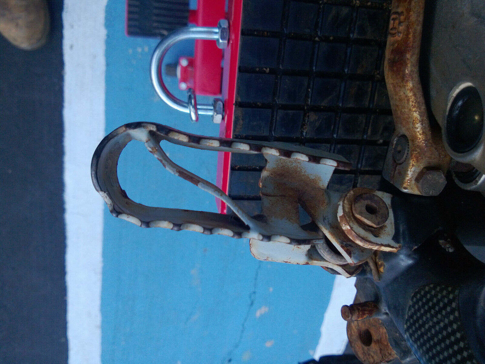 Footpegs Foot Pegs Rests to suit Husqvarna WR250 WR 250 1995 95