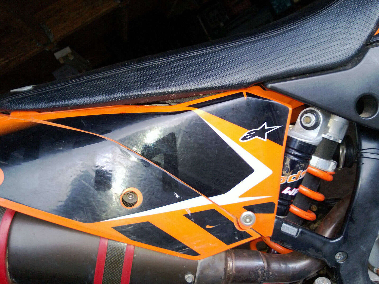 Airbox Air Filter Box Snorkel to suit KTM 250SXF 250 SXF SX-F 2007 07