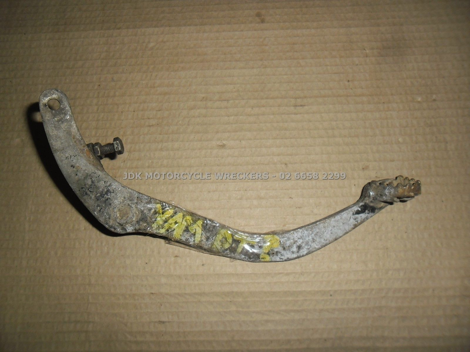 Rear Foot Brake Pedal Lever to suit Yamaha DT UNKNOWN