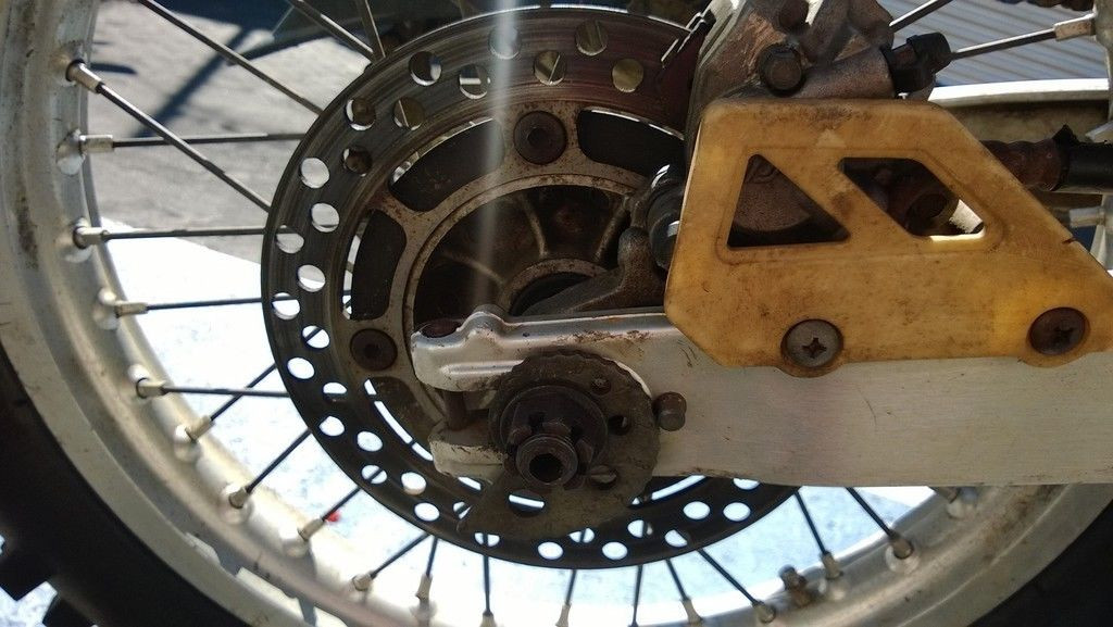 Rear Brake Disc to suit Suzuki DR350 DR 350 1999 99