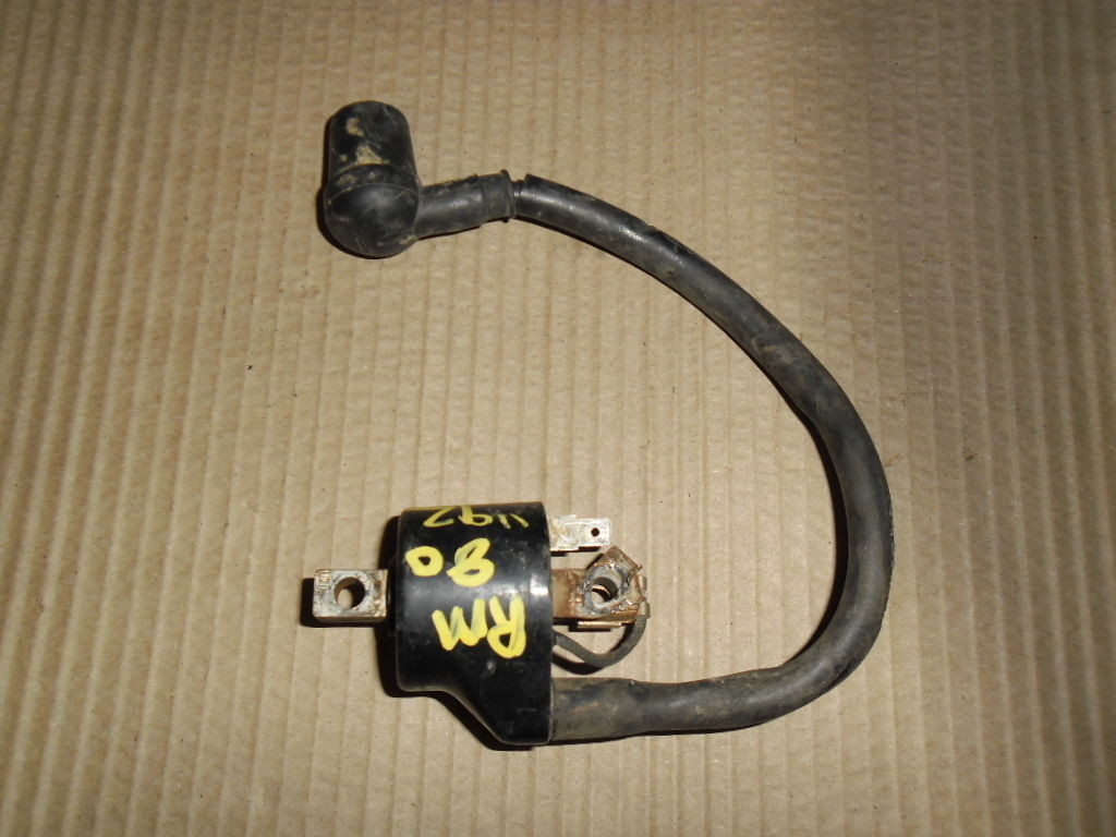 Ignition Coil with Spark Plug, High Tension Lead For Suzuki RM80 RM 80 1992