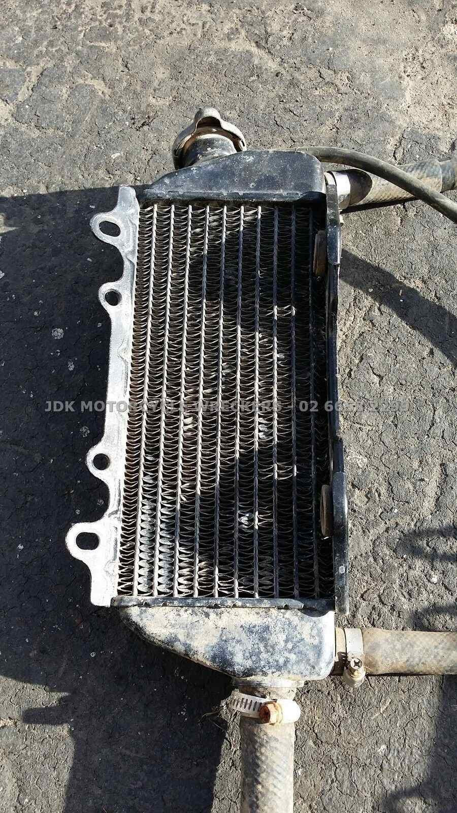 Right Radiator Cooler off a Kawasaki KX250 KX 250 125 1995