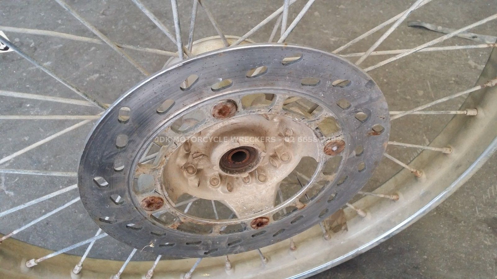 Front Brake Disc Rotor off a Suzuki TF200 TF 200 1998 98