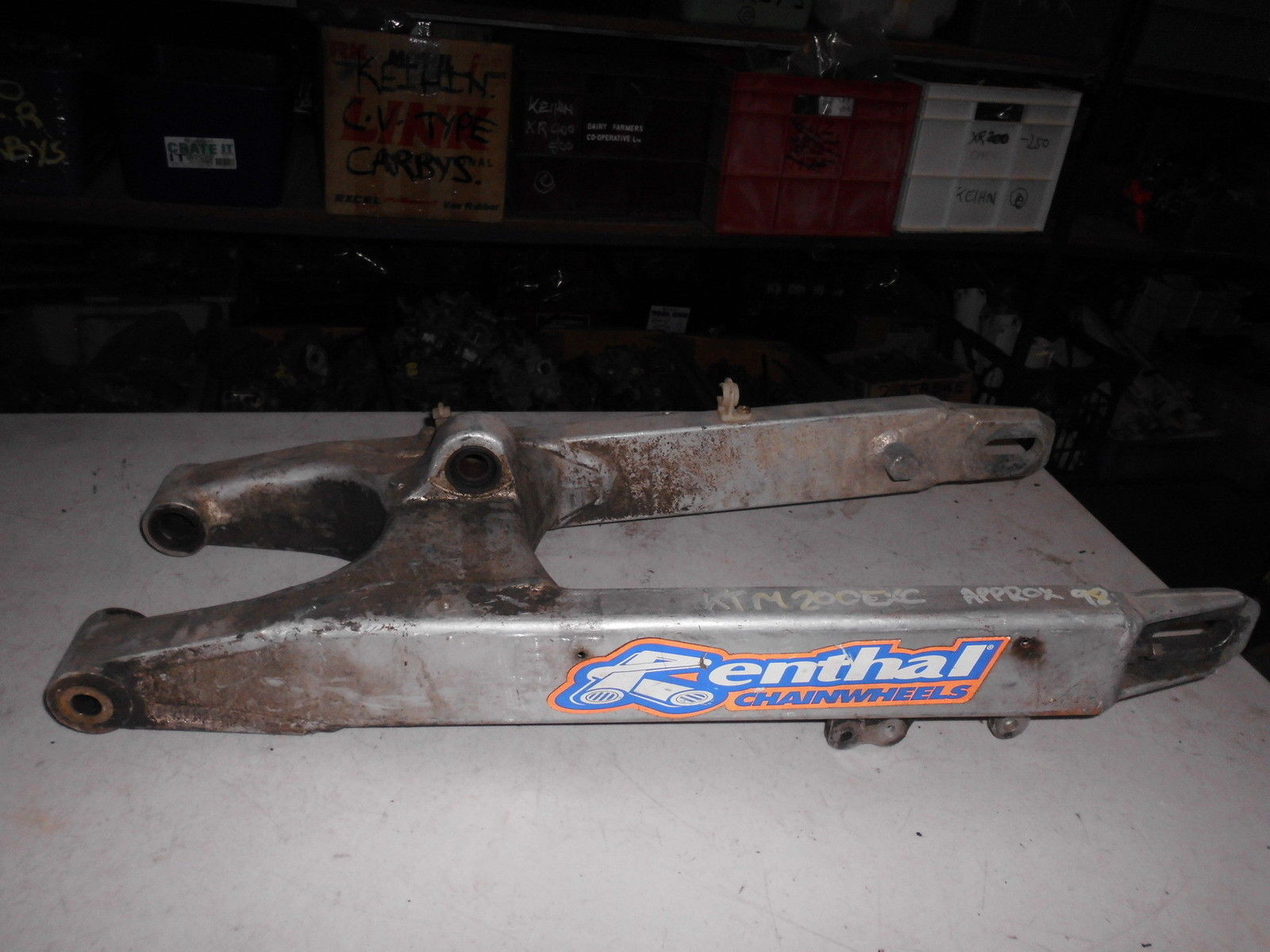Swing Arm Swingarm Rear Suspension For KTM 1998 KTM 200EXC 200 EXC Good