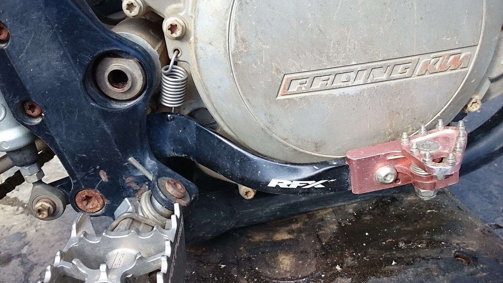 RFX Rear Brake Pedal Lever for KTM 350EXC-F 350 EXCF EXC F 2013 400 450 500