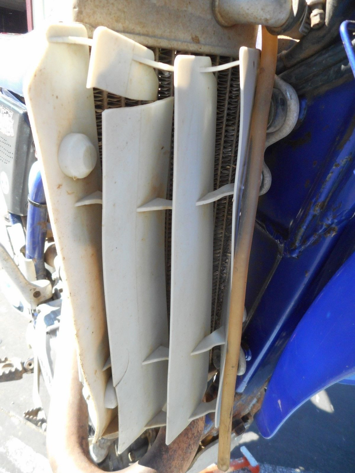 YAMAHA YZ426 Radiator Guard Plastics Protector YZ 426 2000 '00