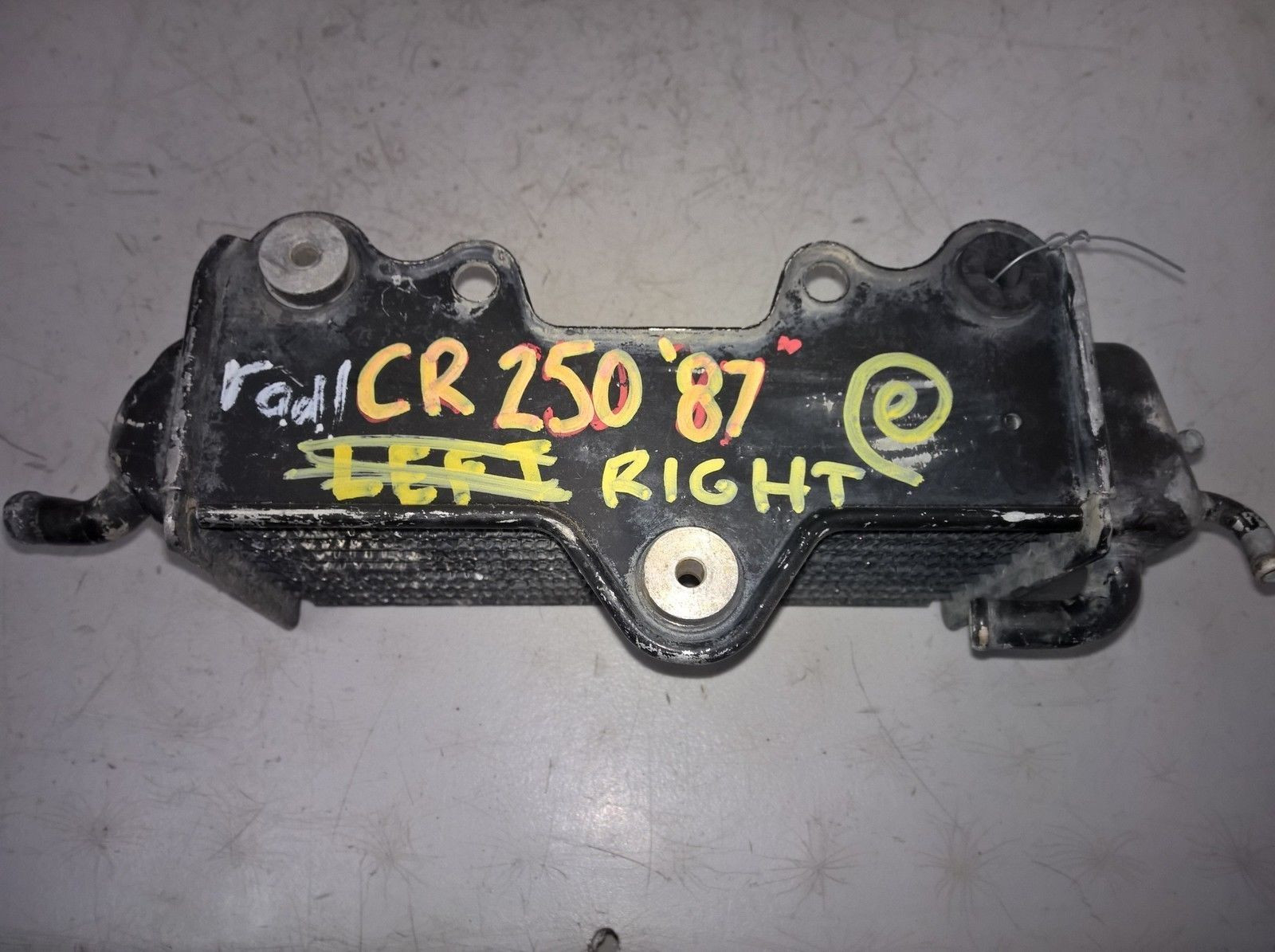 Right Radiator for Honda CR250 CR 250 1987 87