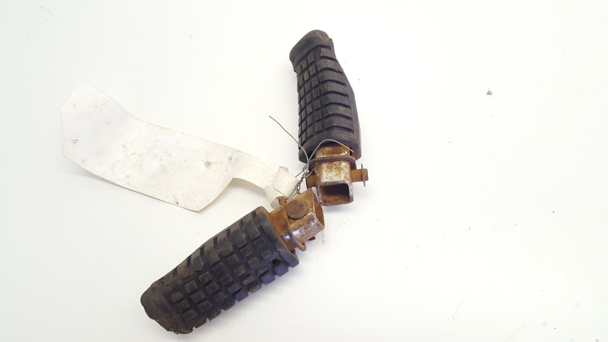 Footrest Pair Footpeg Foot Peg Step Kawasaki KLR650 88-91