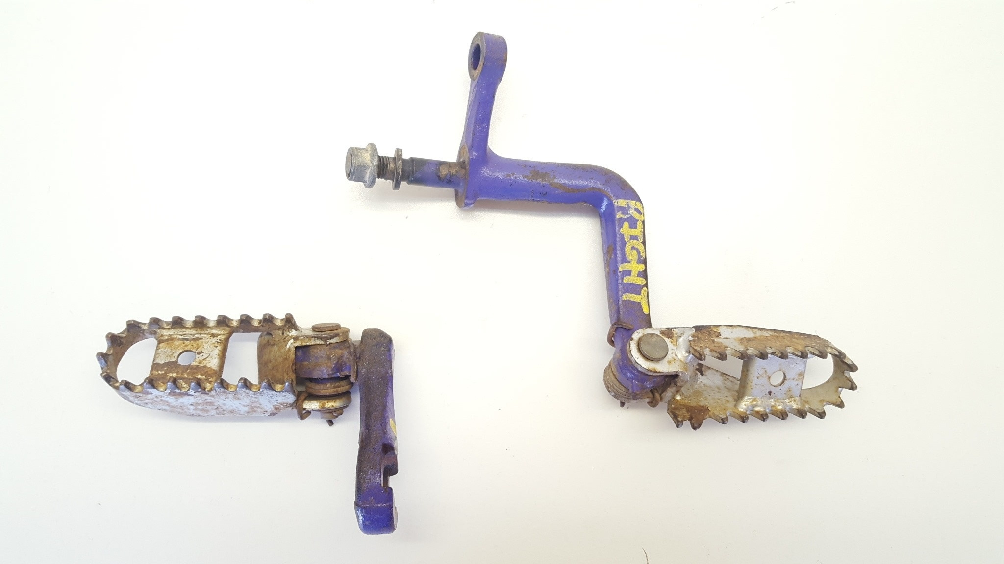 Footpegs Kawasaki KLX650 KLX 650 Foot Peg Rest Pair 1993-2001
