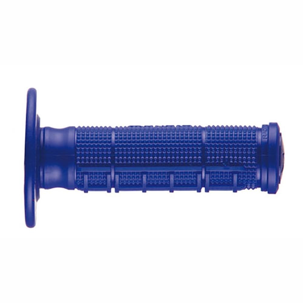 Blue Ariete Motorcycle Hand Grips Unity Half Waffle MX Off Road