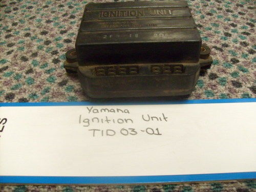 Yamaha CDI Unit Black Box Igniter TID 03- 01 Ignition