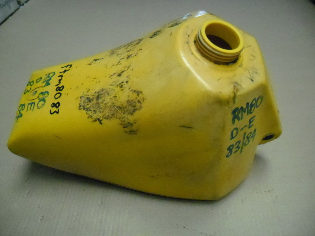 Suzuki RM80 RM 80 Fuel Petrol Gas Tank 1983 83 84 Fair condition