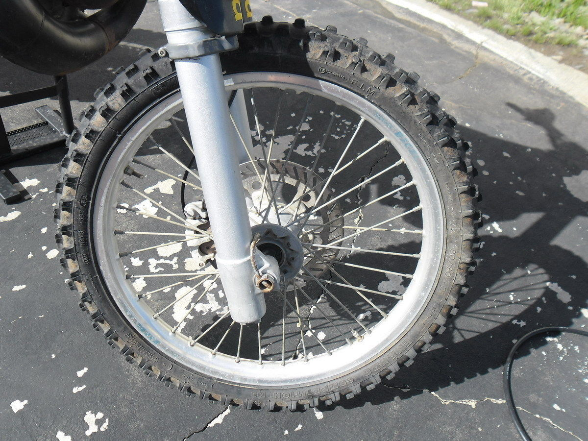 Husqvarna WR360 WR 360 Front Wheel 1996 96 Good condition