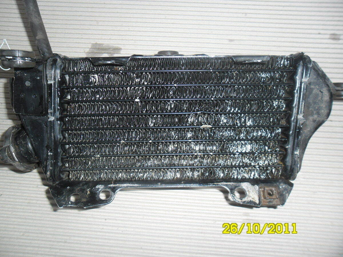 Kawasaki KX250 KX 250 1992 92 Right Radiator Water Cooler Parts Bits Fair