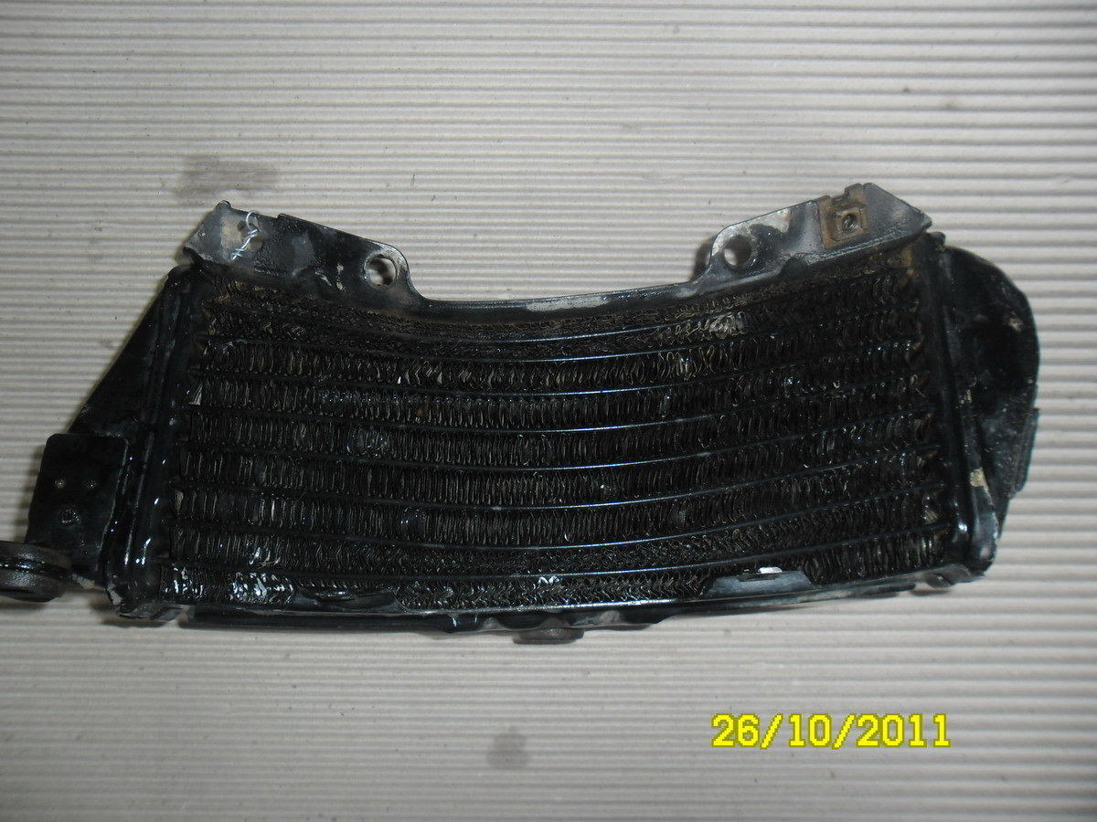 Kawasaki KX250 KX 250 1993 93 Radiator Water Cooler Parts Bits Rough