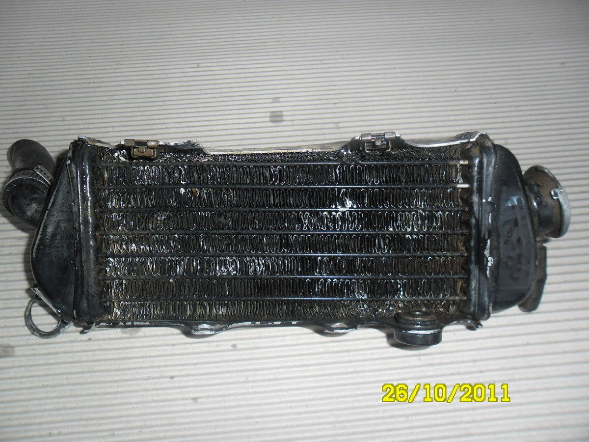 Kawasaki KX80 KX 80 1987 87 Radiator Water Cooler Parts Bits Fair