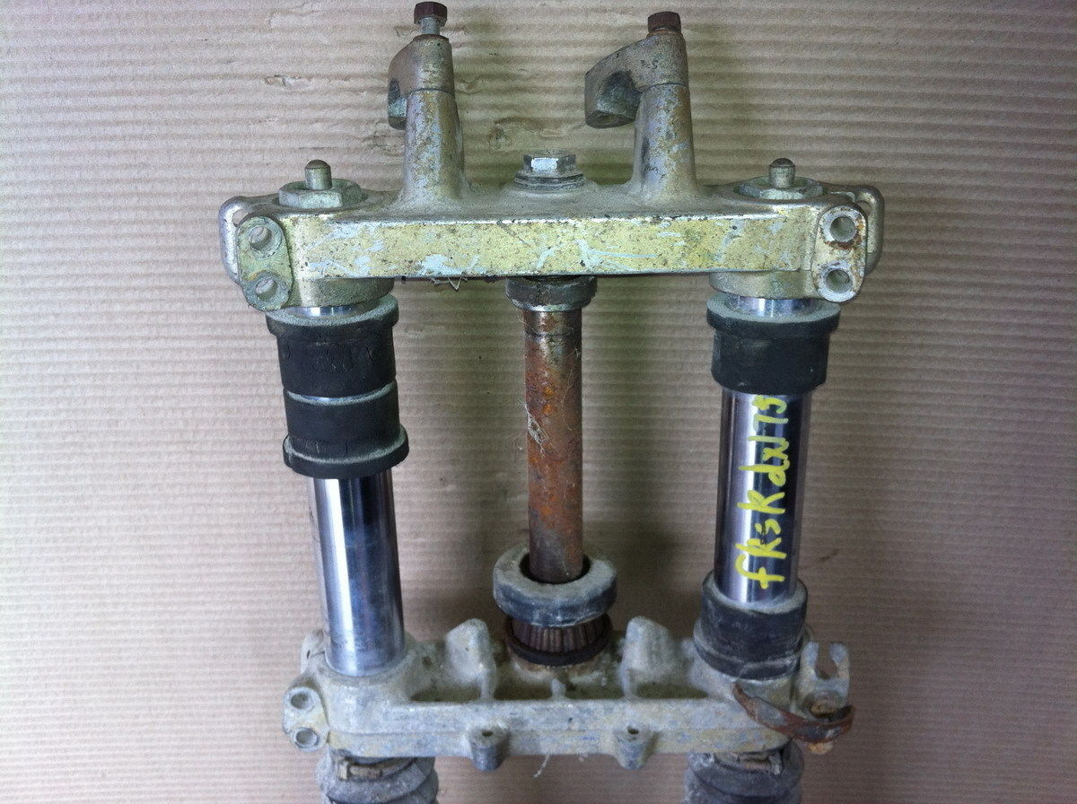 Kawasaki KDX175 KDX 175 Triple Clamps Steering Stem Tree
