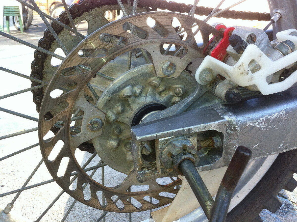 Rear Brake Disc to suit Kawasaki KX250F KX KXF 250 2004 04 RMZ RMZ250