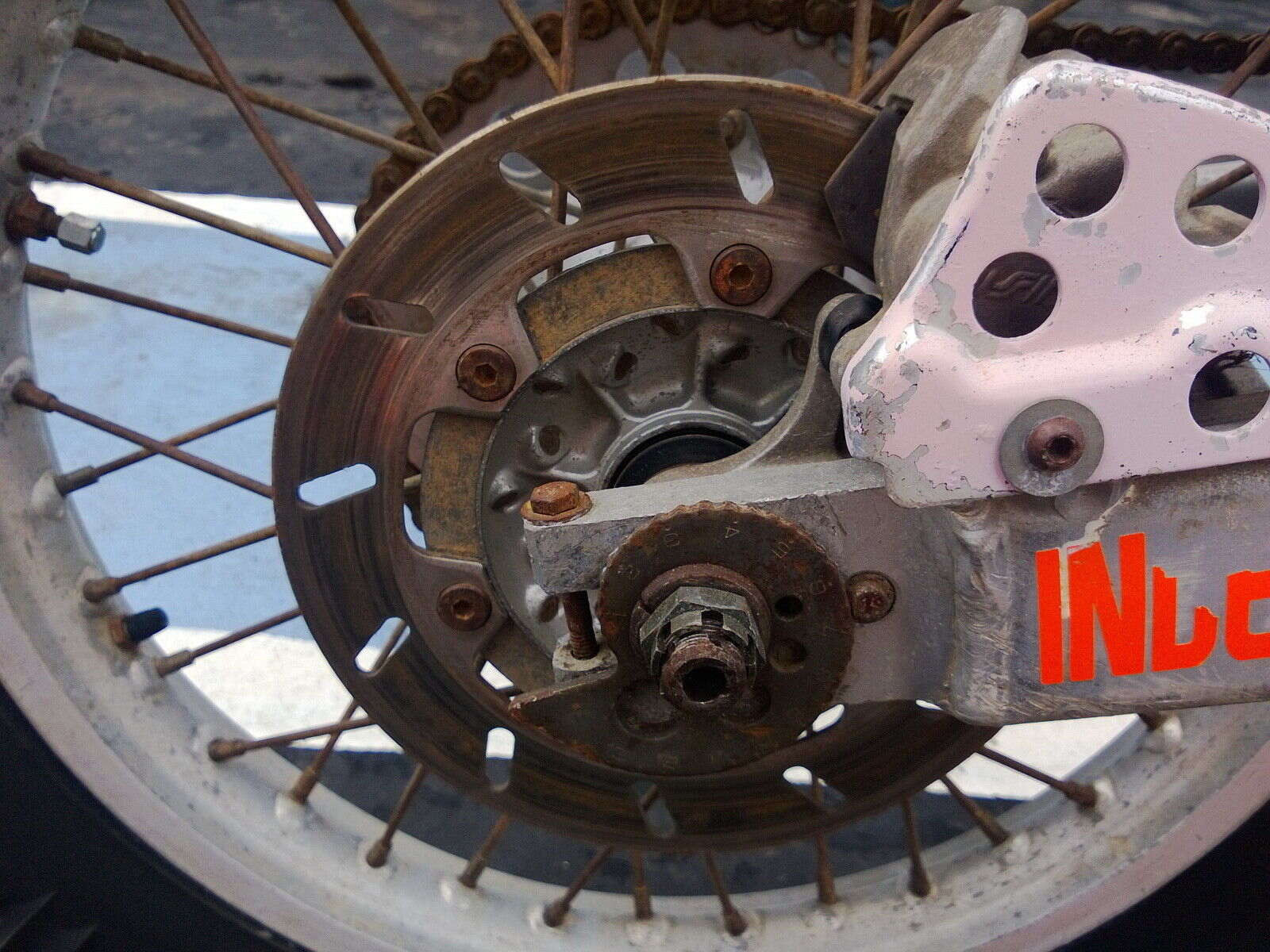 Rear Brake Disc to suit Yamaha WR200 WR 200 2 Stroke 1992 92