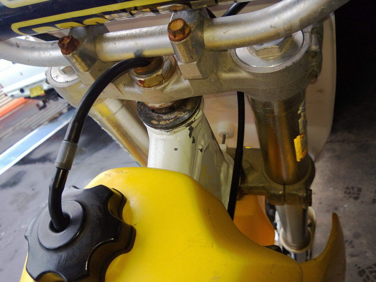 Triple Clamps Steering Stem Tree to suit Suzuki RM250 RM 250 1990 90