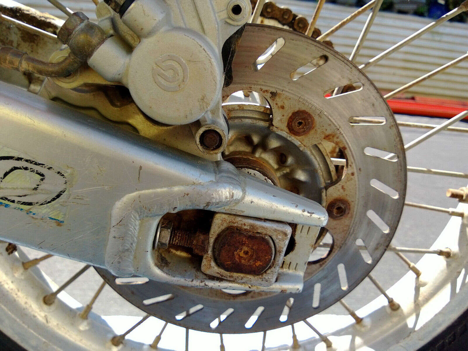 Husqvarna WR250 WR 250 Rear Brake Disc 1995 95