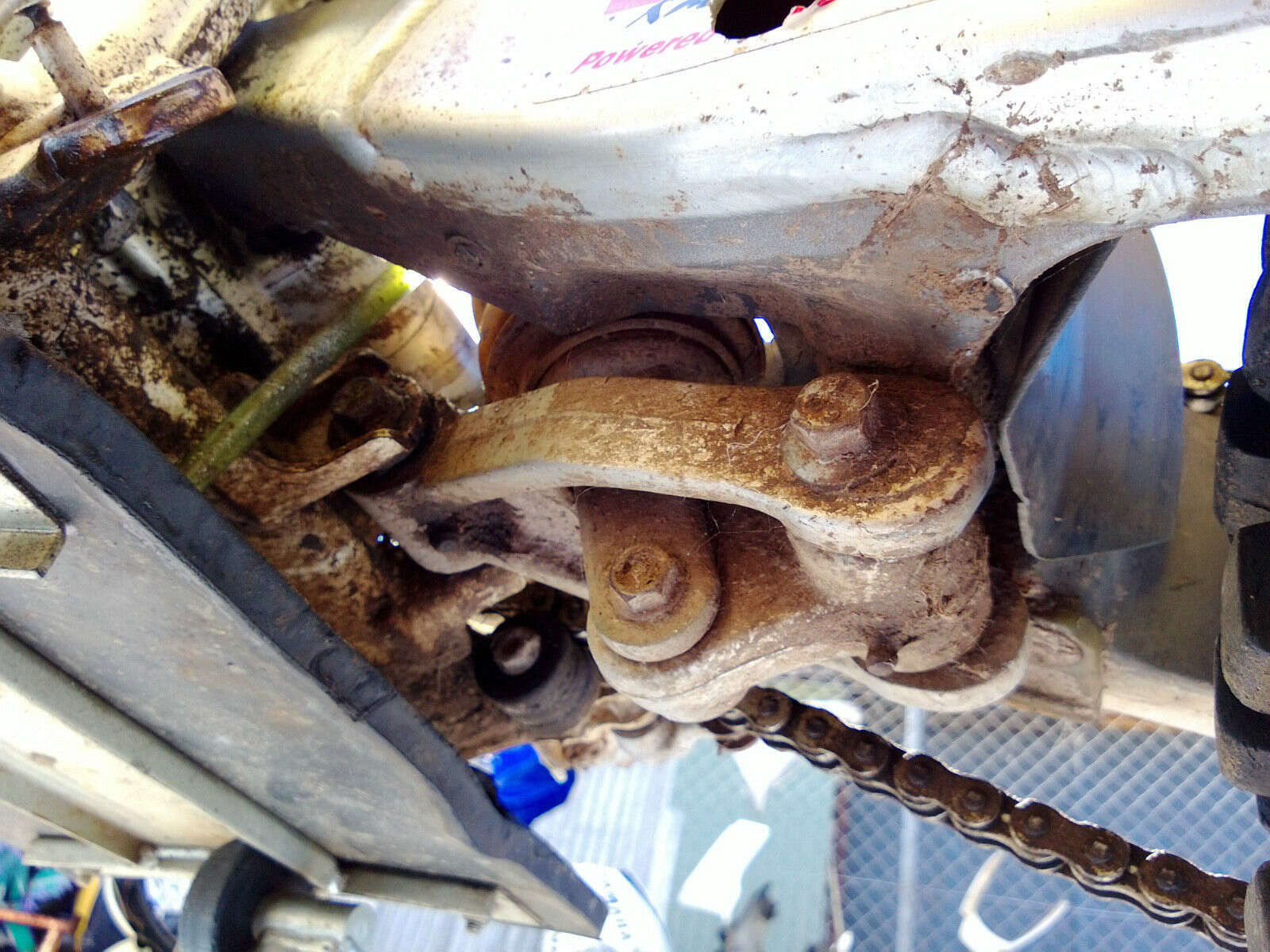 Husqvarna WR250 WR 250 Rear Suspension Shock Swingarm Linkages 1995 95