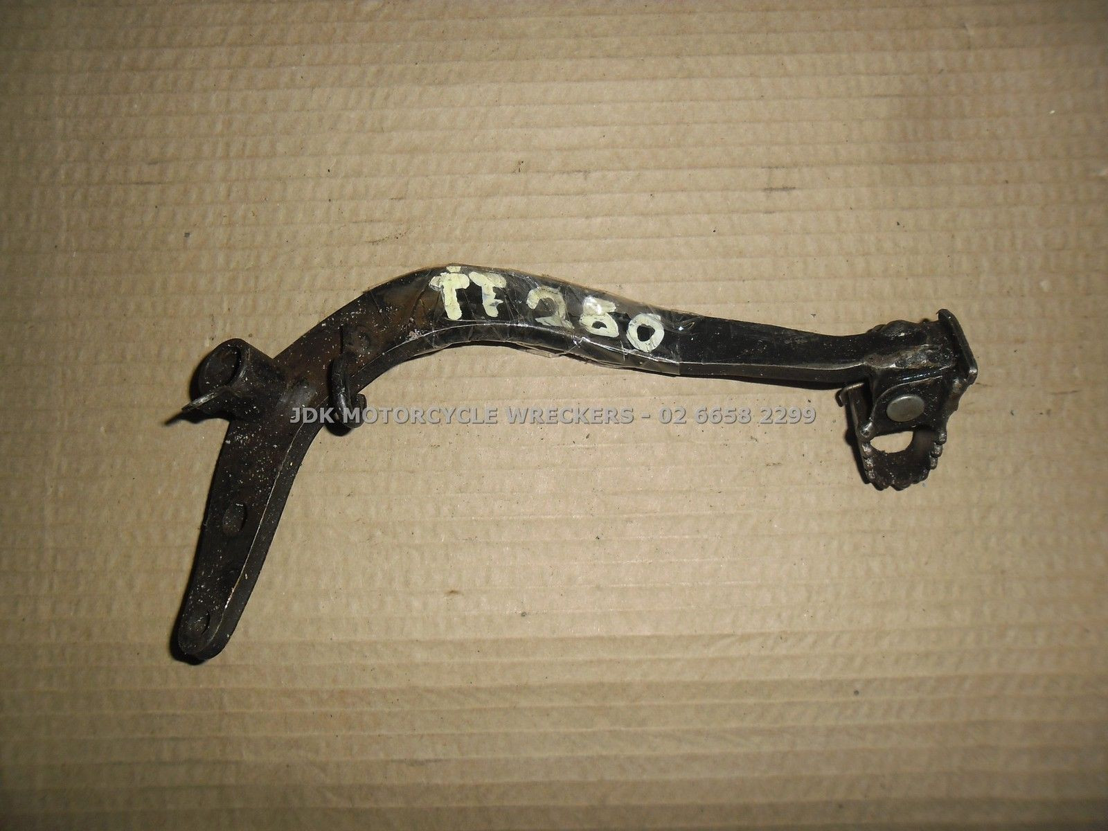 Rear Foot Brake Pedal Lever to suit Yamaha TT250 TT 250