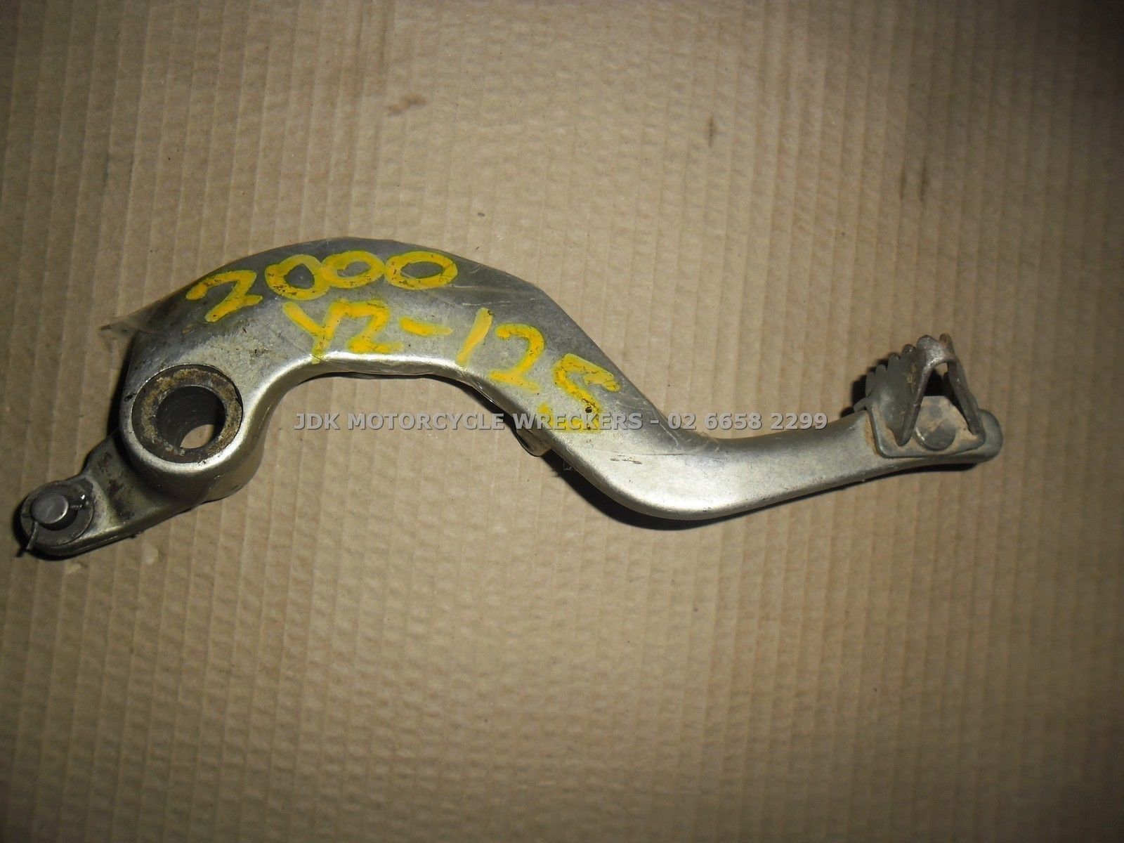 Rear Foot Brake Pedal Lever to suit Yamaha YZ125 YZ 125 2000