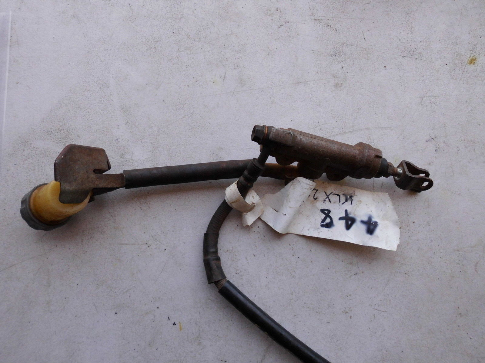 Rear master cylinder & brake line Kawasaki KLX250 KLX 250