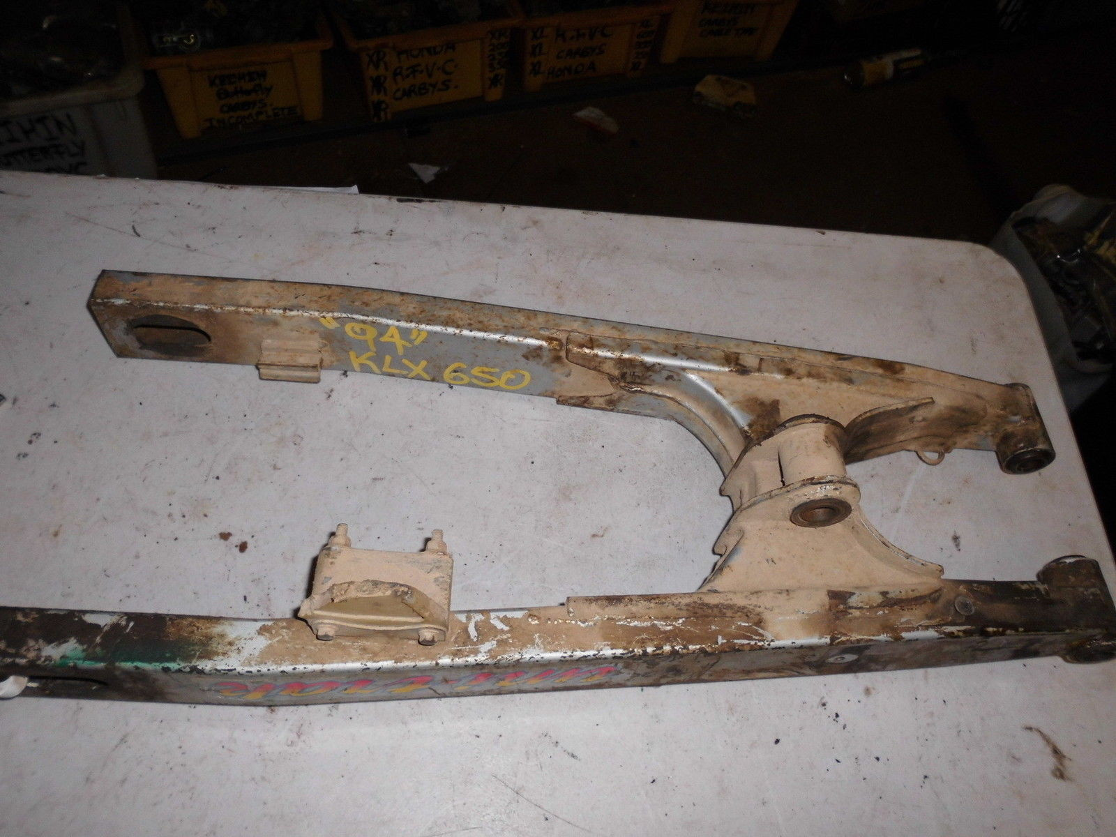 Swing Arm Swingarm Rear Suspension For Kawasaki KLX650 KLX 650 1994 good