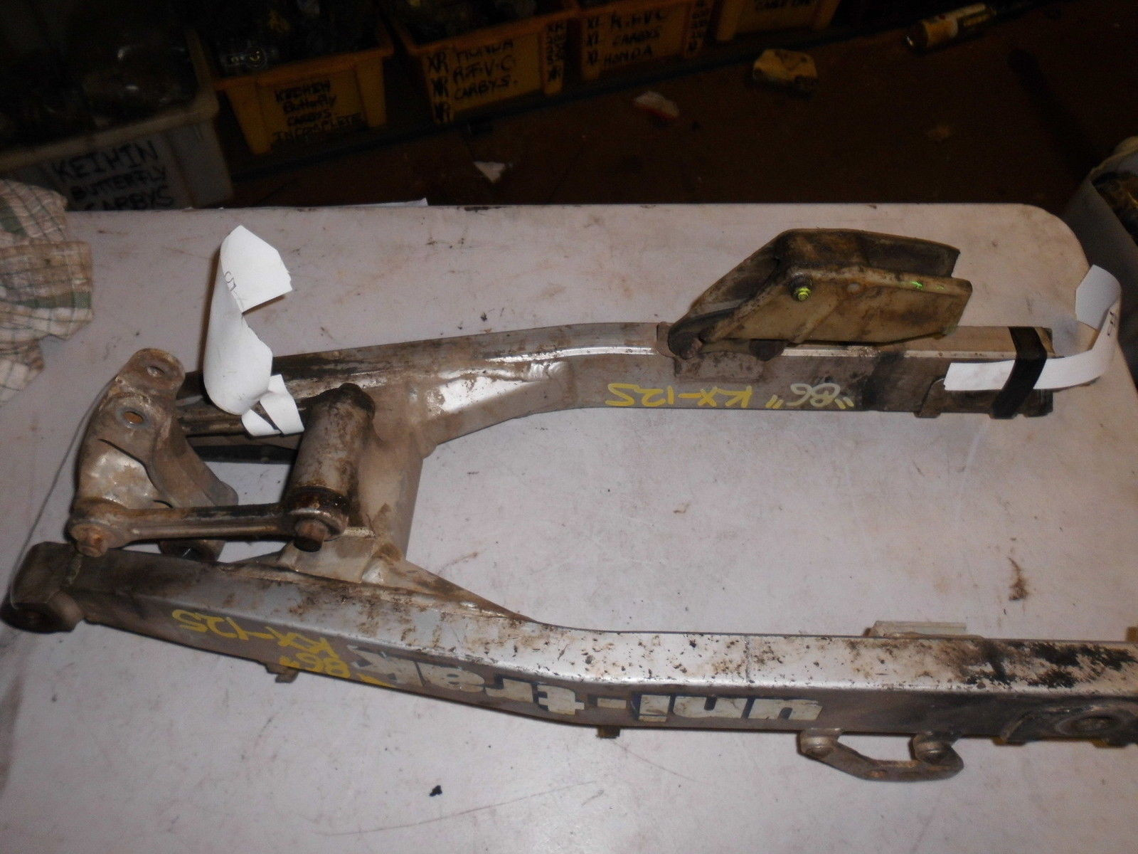 Swing Arm Swingarm Rear Suspension For Kawasaki KX125 KX 125 1986 good