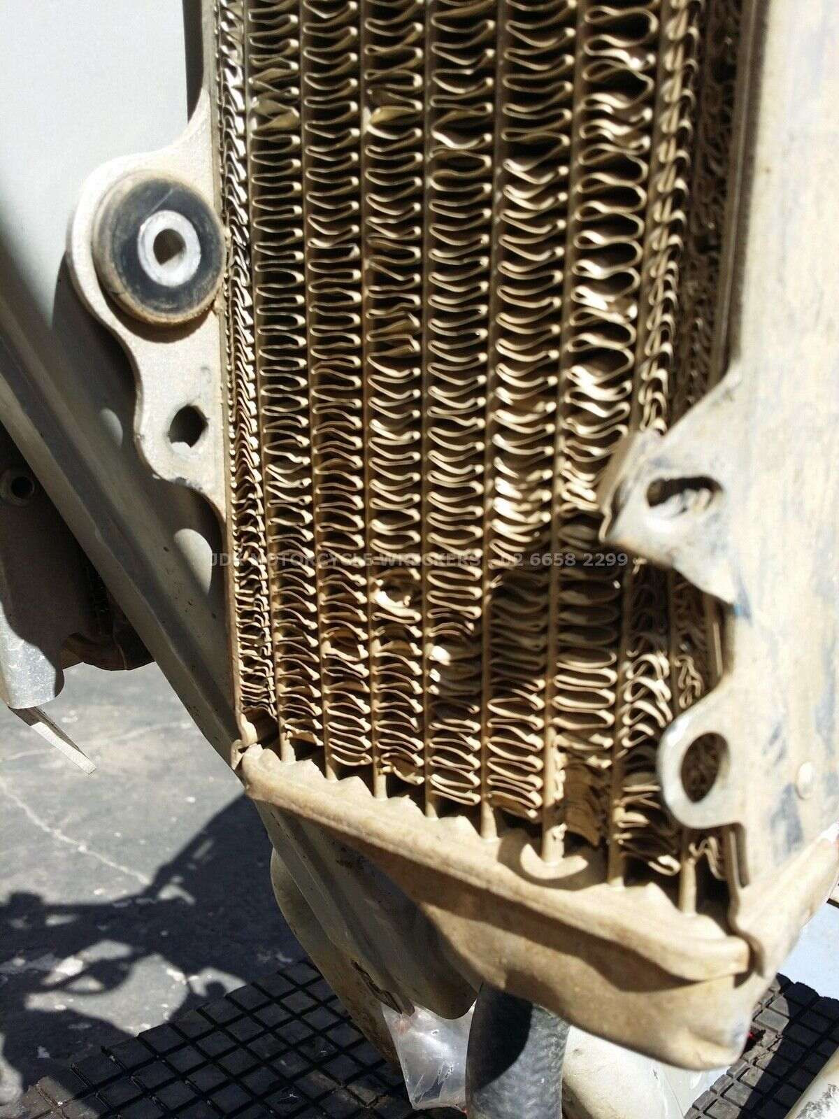 Left Radiator off a Husqvarna TE510 TE 450 510 2005