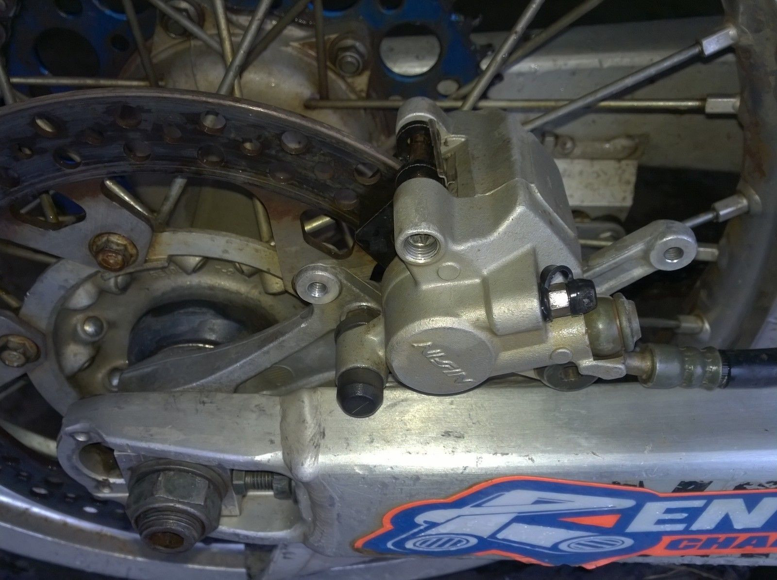 Rear Brake Caliper for Yamaha WR250F WR YZ 125 250 450 F WRF 2005 05
