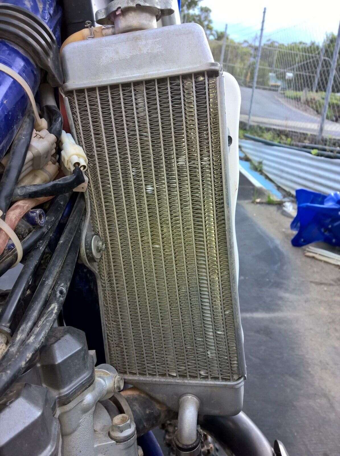 Right Radiator for Yamaha WR450F WR 450 F WRF 2003 03