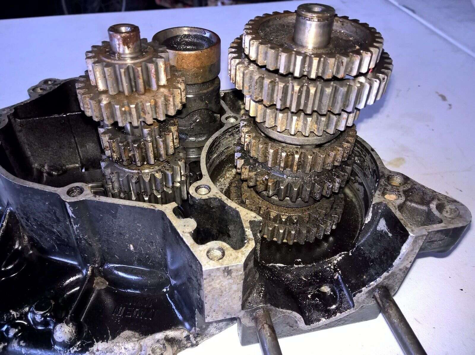 Gearbox Gear Box Transmission Kawasaki KX80 KX 82 1982 82