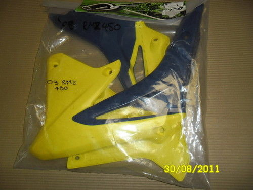 Suzuki RMZ450 RMZ 450 Radiator Shrouds Covers
