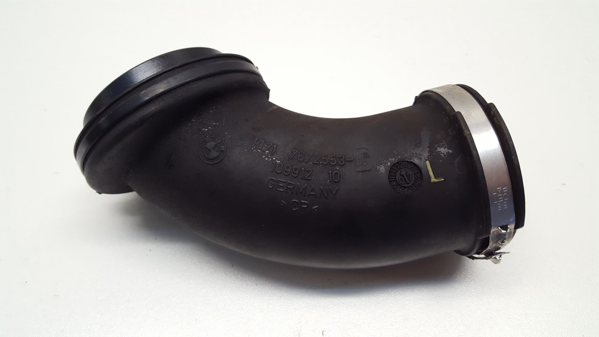 Left Intake Pipe Hose Airbox to Throttle Body BMW R1200GS R 1200 GS 2008 08-09