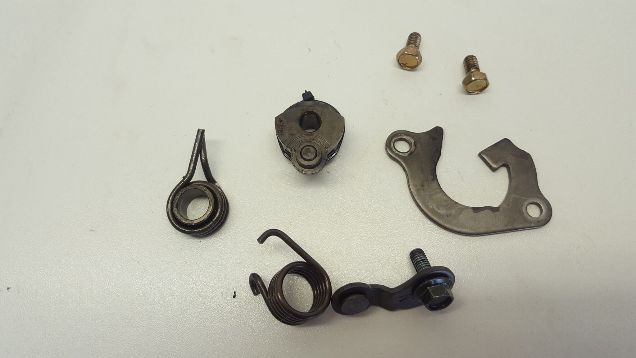 Yamaha YZ250F 2004 Internal Gear Selector Mechanism Lever Shift 2 + Plate 03-17 WR YZ YZF 125 250 WR250F