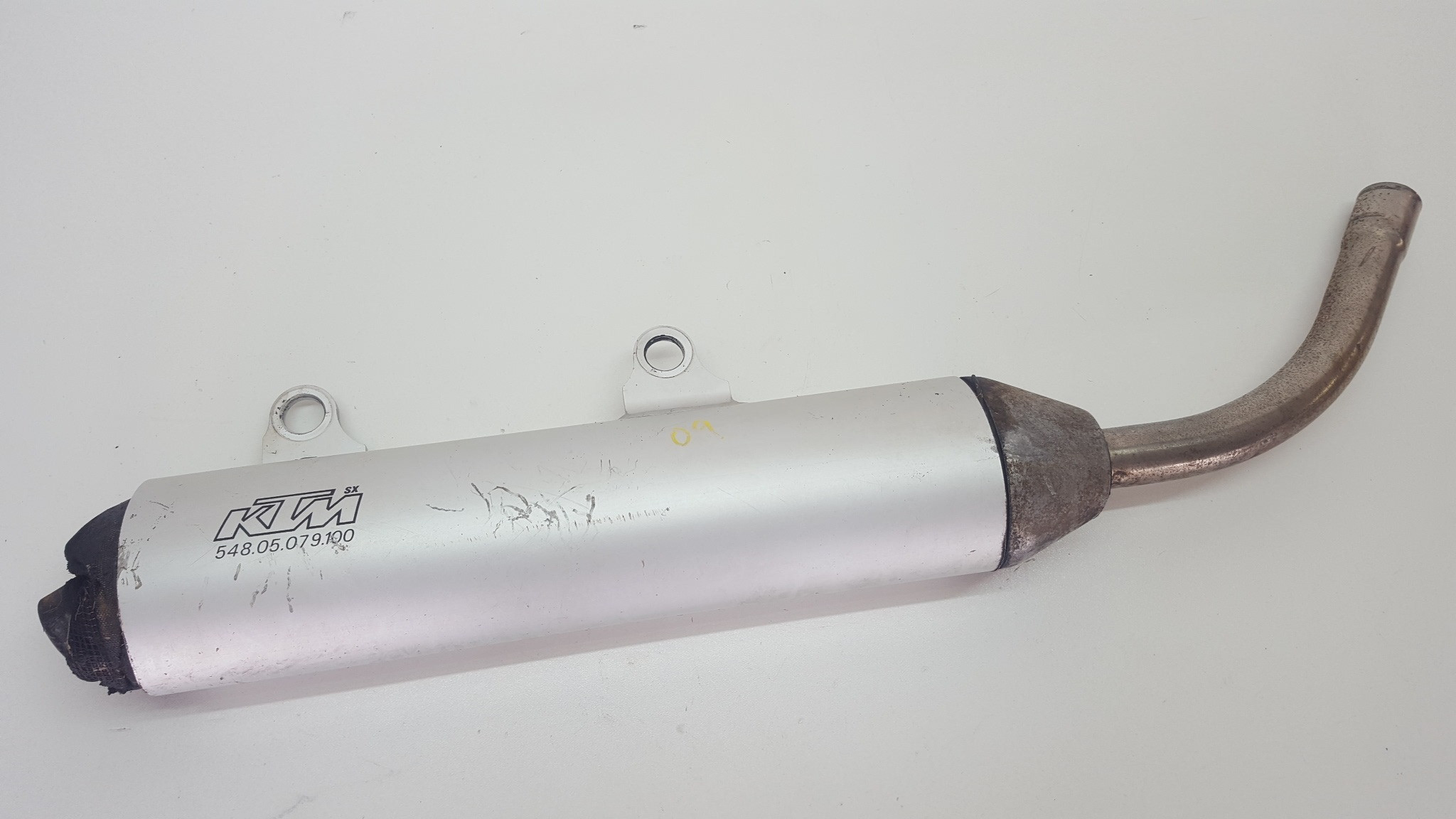 KTM 250SX 2009 Muffler - 07-10 250SX Missing End Cap