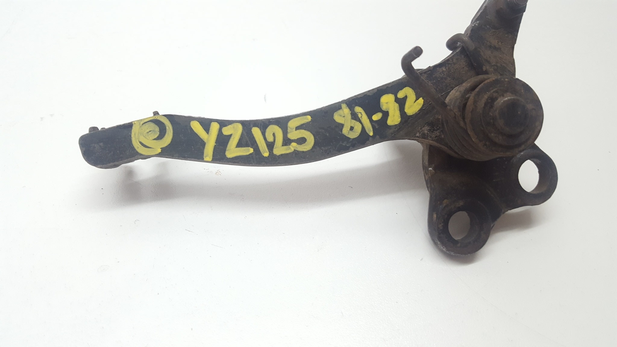 Rear Brake Pedal Assembly Footrest Bracket Yamaha YZ125 YZ 125 H 81-82