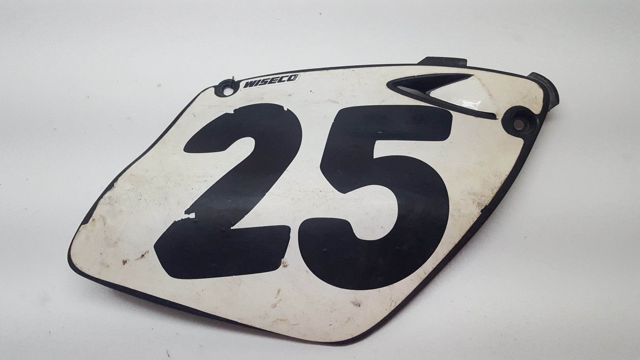 Right Side Cover Number Plate KTM SX EXC 125 200 250 300 380 400 520 SX 98-01 rear black/white