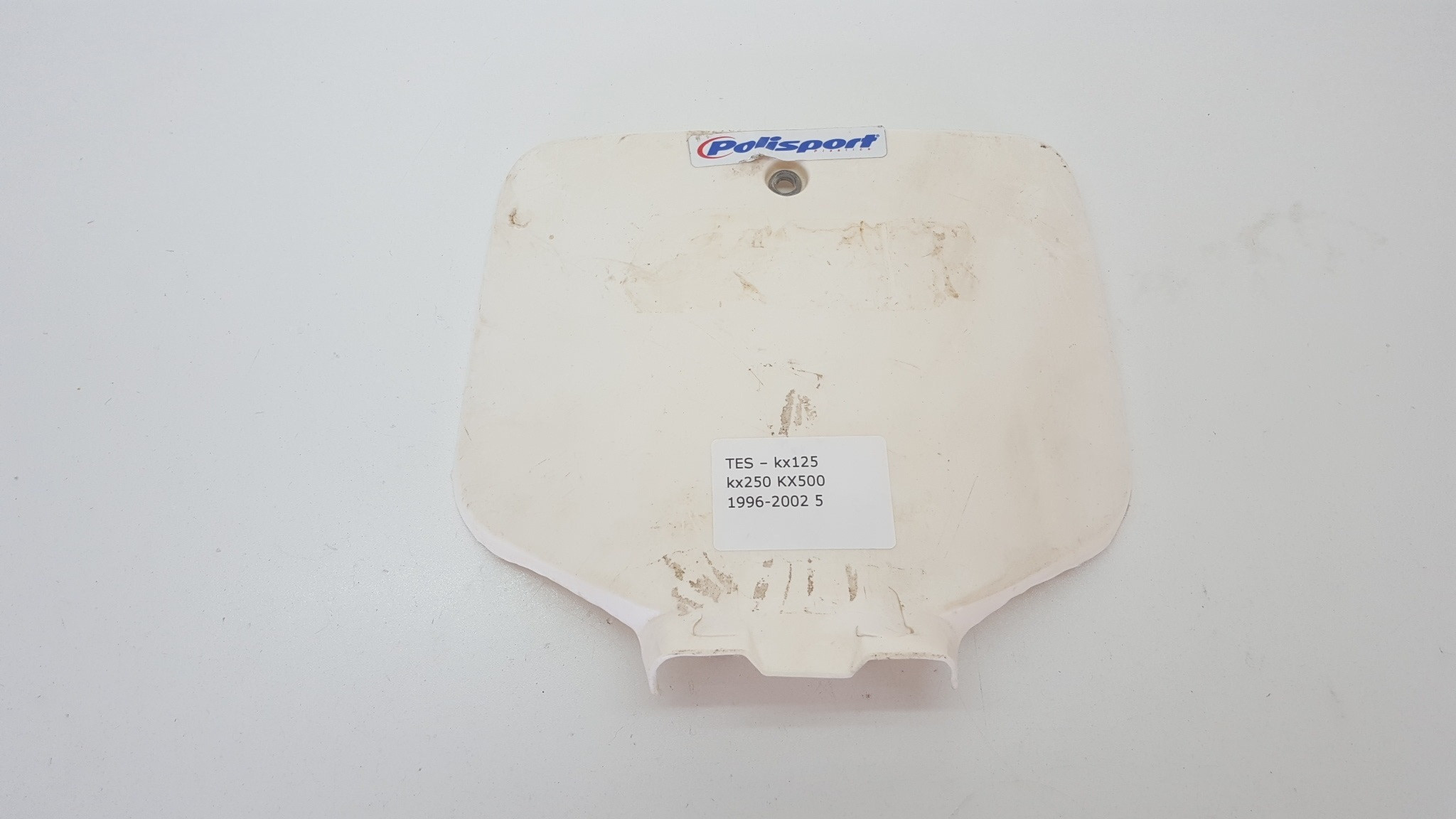 Race Number Front Plate Kawasaki KX125 KX250 KX500 96-02 KX