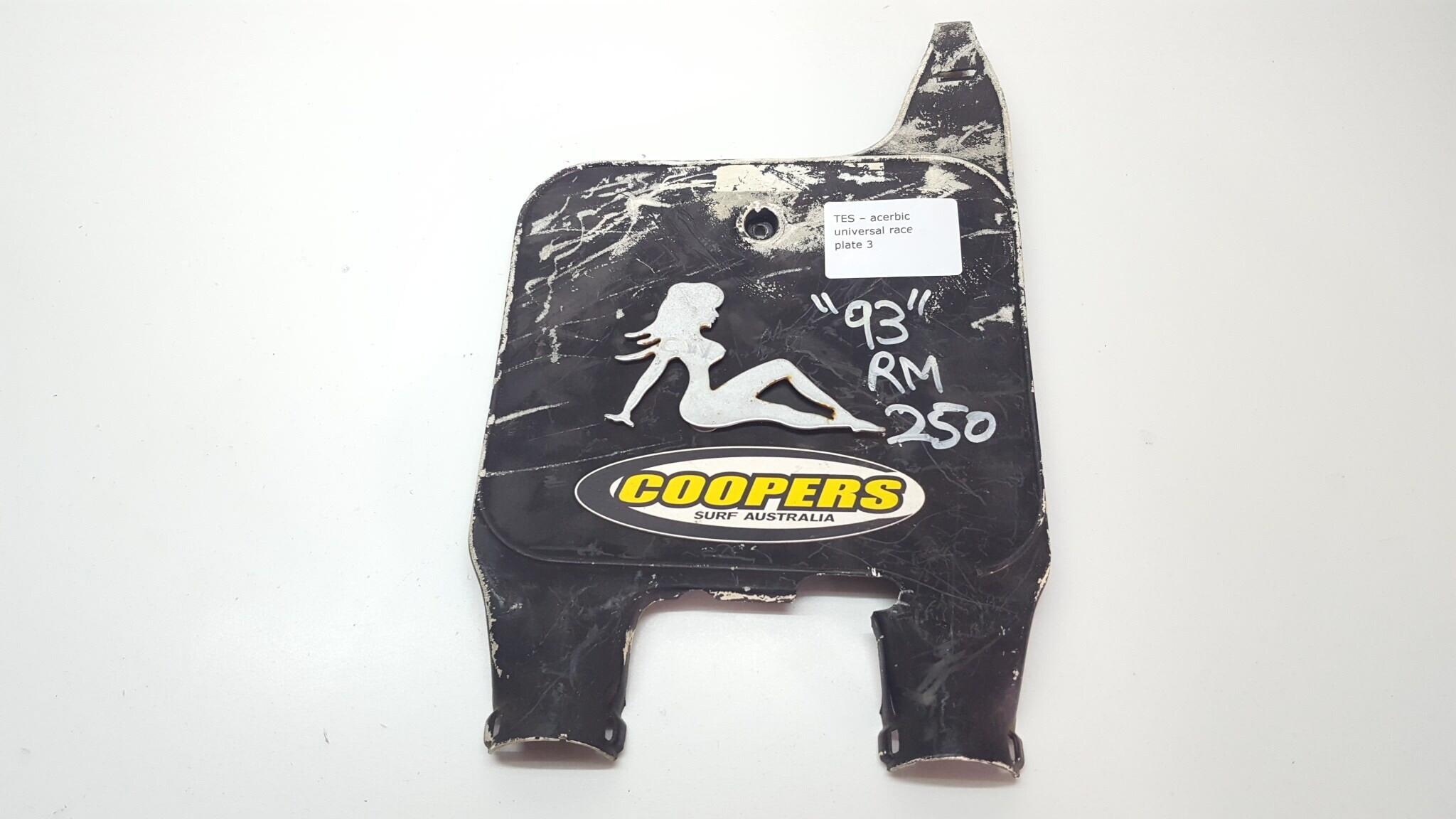 Universal Front Number Race Plate Possible Acerbis Retro VMX