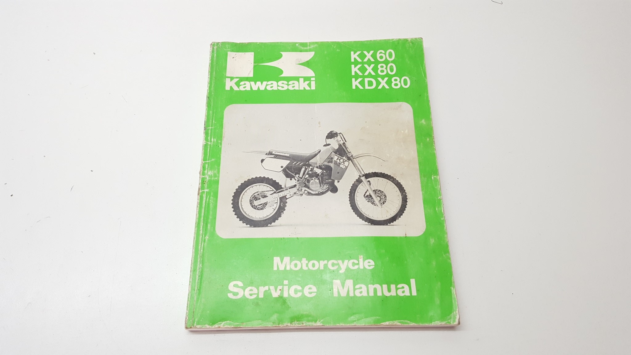 Service Workshop Manual Kawasaki KX80 KX60 KDX60 1988 88