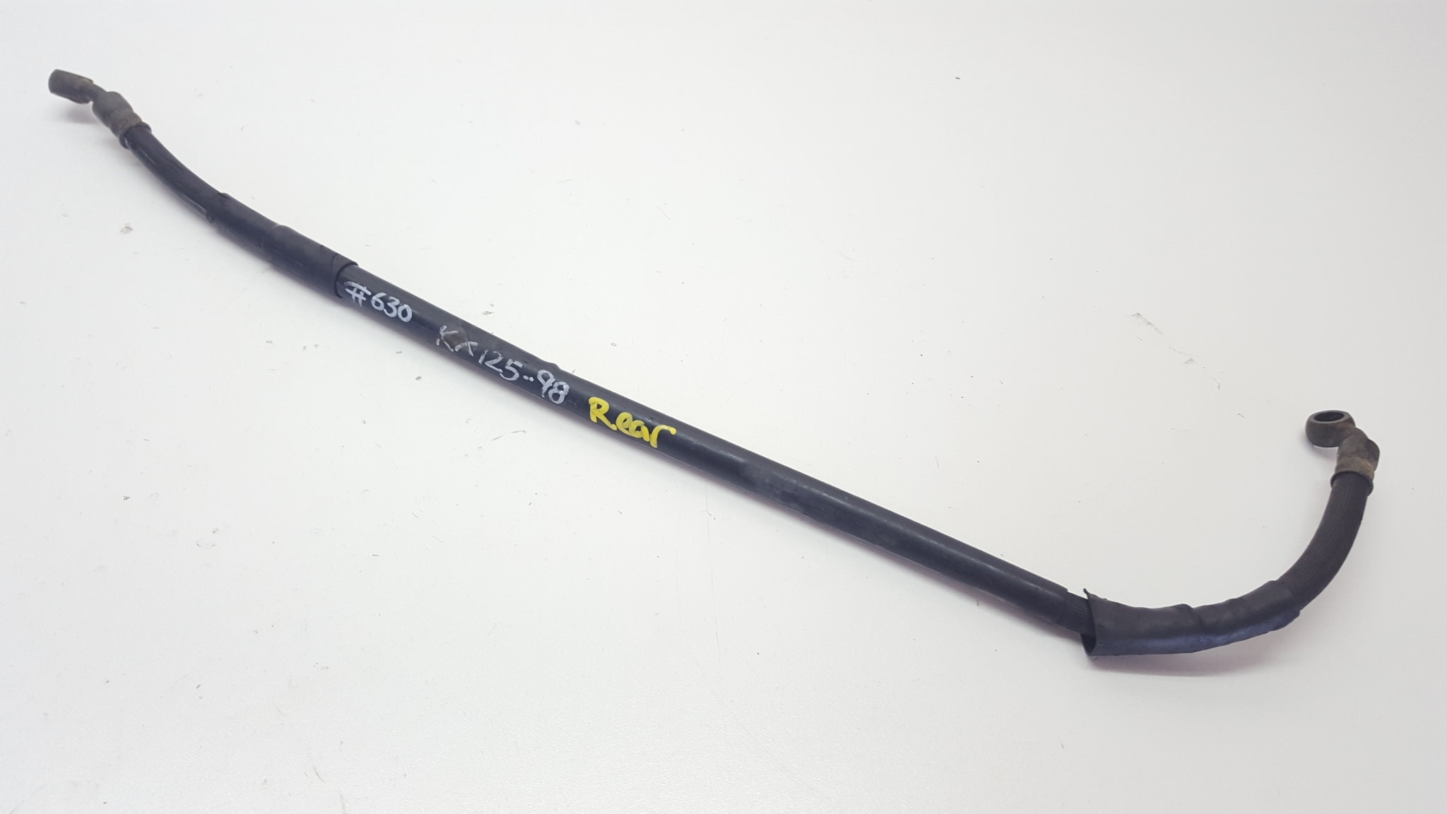 Rear Brake Hose Line Kawasaki KX125 1998 97-98 KX 125 #630